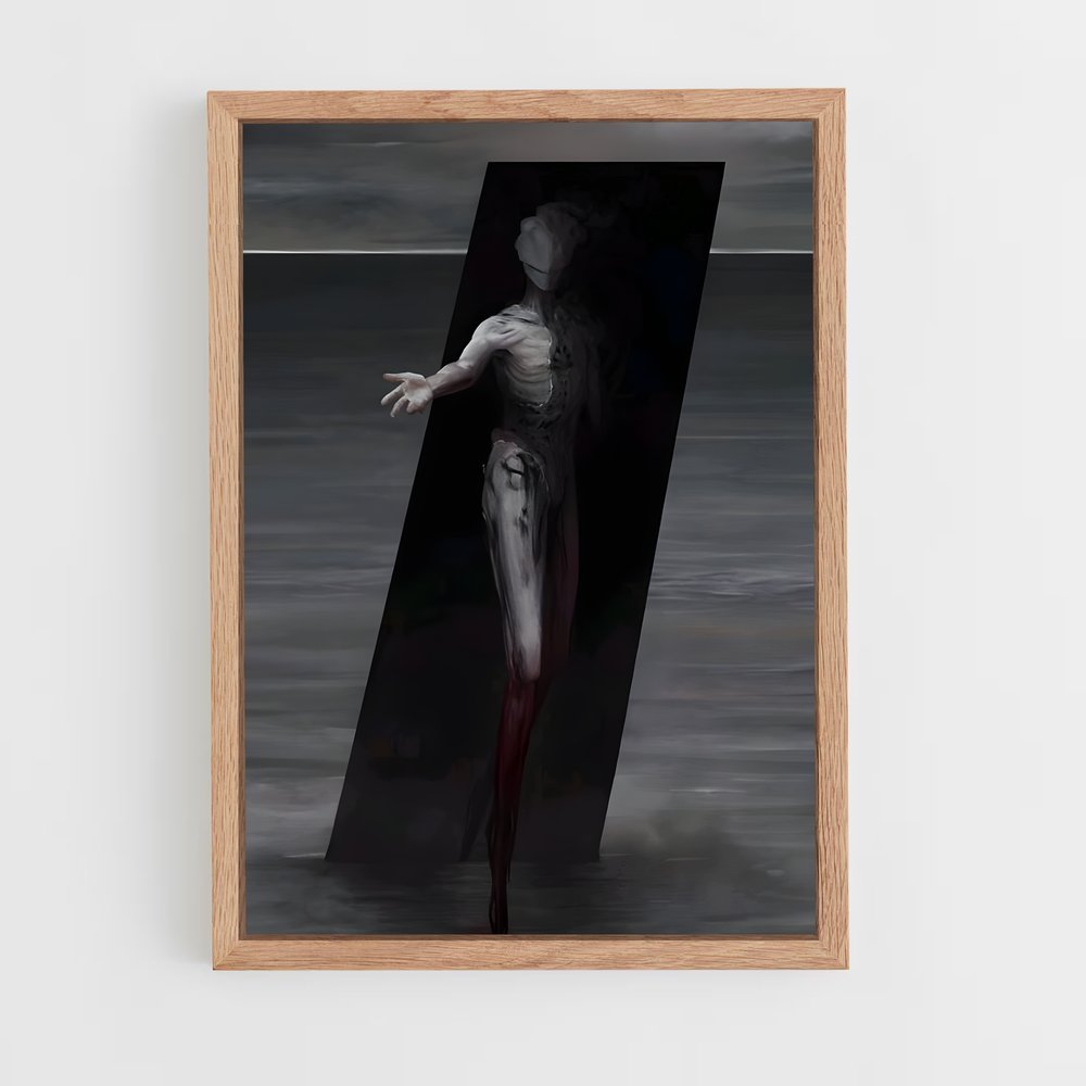 Poster Étreinte Astrale – affiche Art spatial (vue 4)